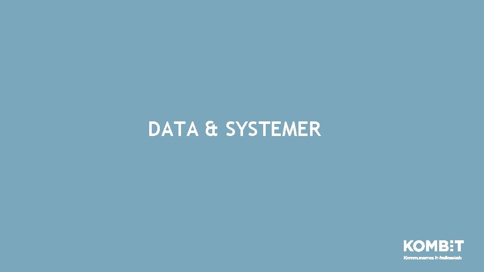 DATA & SYSTEMER 