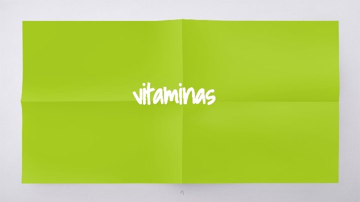 vitaminas 9 