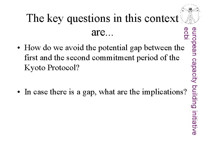 european capacity building initiative ecbi The key questions in this context are. . .