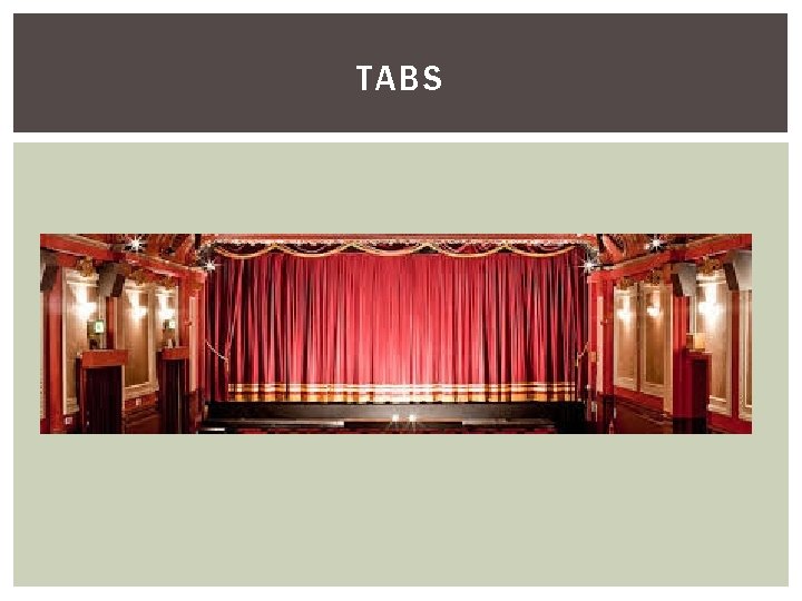 TABS 