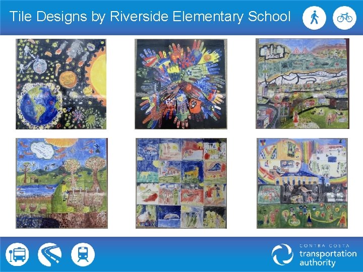 Tile Designs by Riverside Elementary School 1 