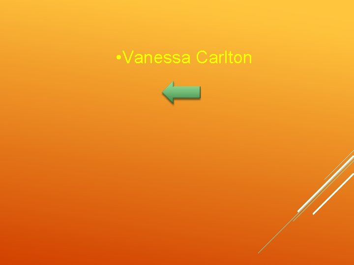  • Vanessa Carlton 