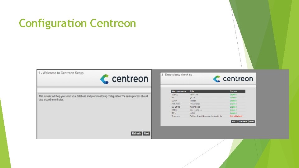 Configuration Centreon 