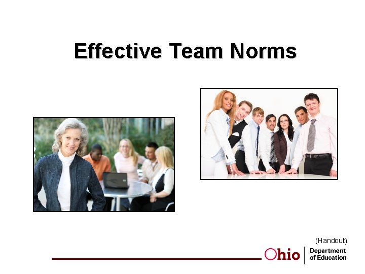 Effective Team Norms (Handout) 