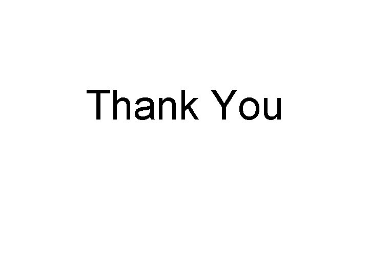 Thank You Thank You