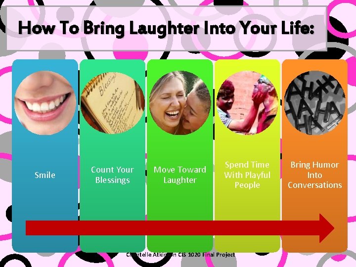 How To Bring Laughter Into Your Life: Smile Count Your Blessings Move Toward Laughter