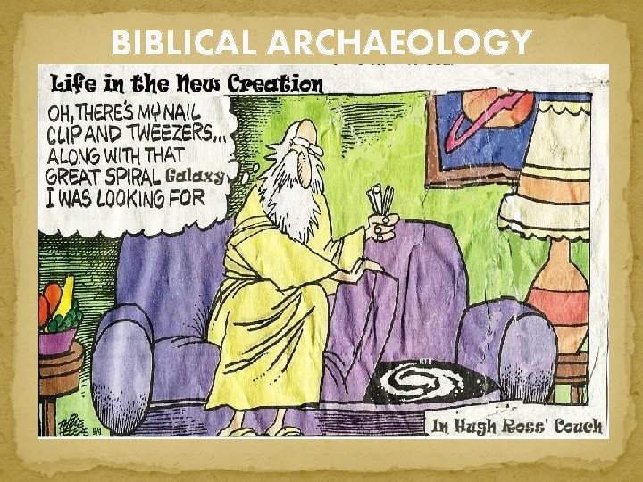 BIBLICAL ARCHAEOLOGY 