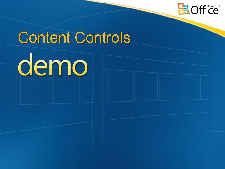 Content Controls 