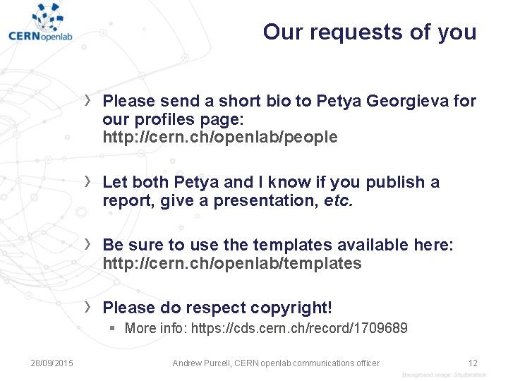 Our requests of you › Please send a short bio to Petya Georgieva for Our requests of you › Please send a short bio to Petya Georgieva for