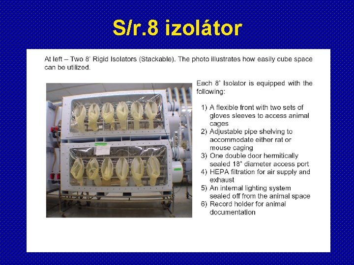 S/r. 8 izolátor 