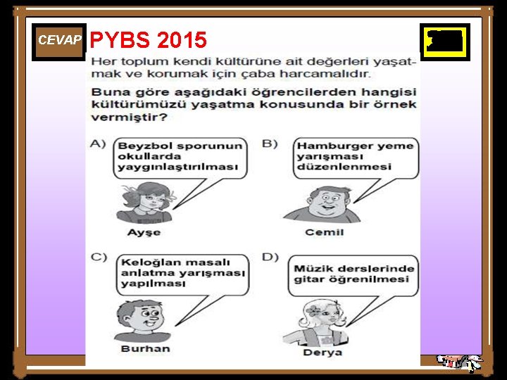 CEVAP PYBS 2015 25 26 27 28 29 30 10 11 12 13 14