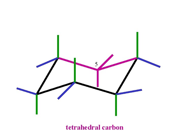 5 tetrahedral carbon 