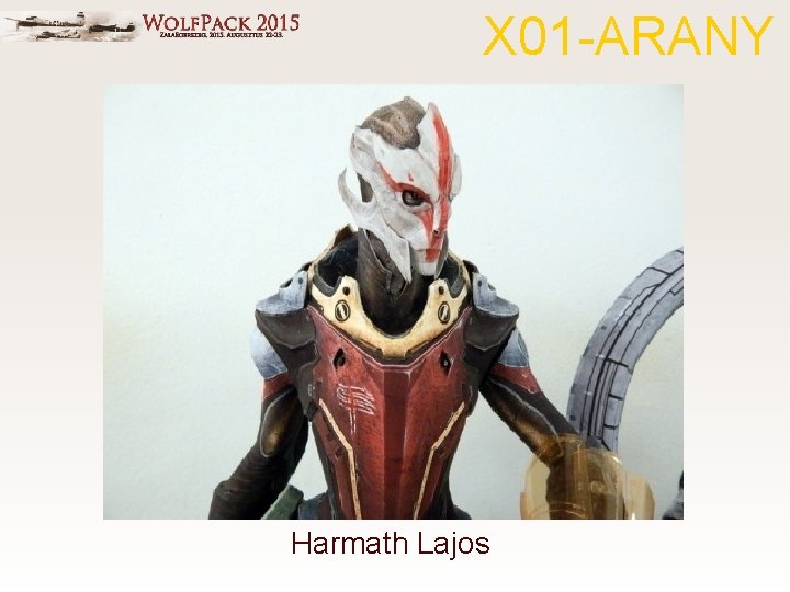 X 01 -ARANY Harmath Lajos 