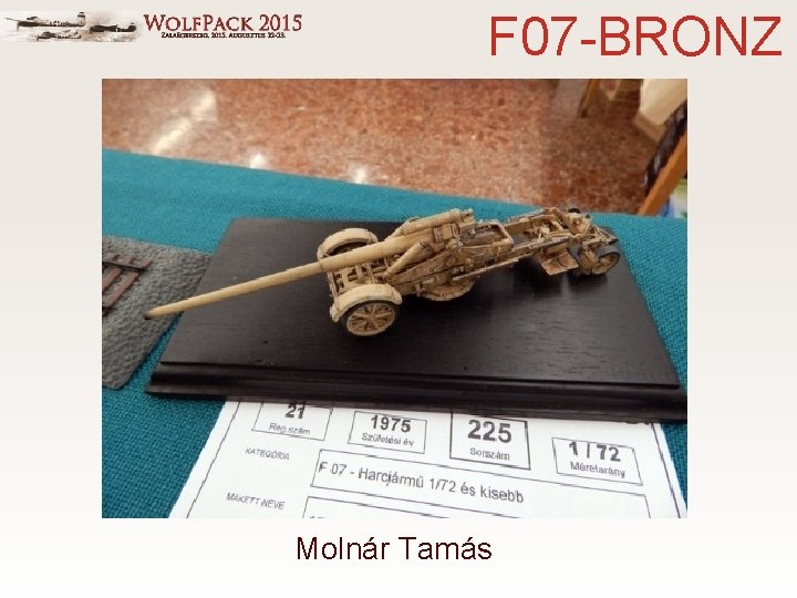 F 07 -BRONZ Molnár Tamás 