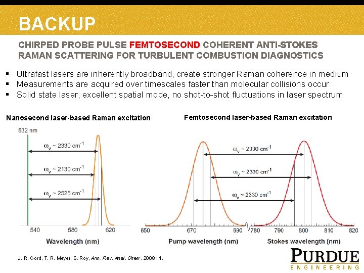 BACKUP CHIRPED PROBE PULSE FEMTOSECOND COHERENT ANTI-STOKES RAMAN SCATTERING FOR TURBULENT COMBUSTION DIAGNOSTICS §