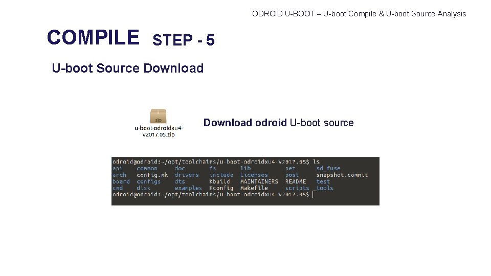 ODROID U-BOOT – U-boot Compile & U-boot Source Analysis COMPILE STEP - 5 U-boot