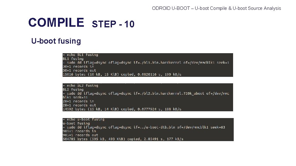 ODROID U-BOOT – U-boot Compile & U-boot Source Analysis COMPILE U-boot fusing STEP -