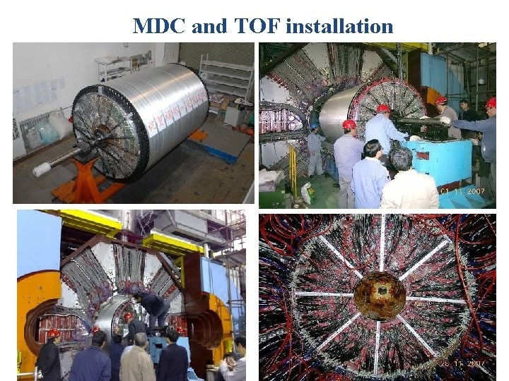 MDC and TOF installation 26 