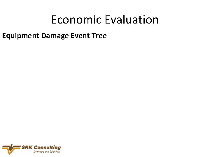 Economic Evaluation Equipment Damage Event Tree 