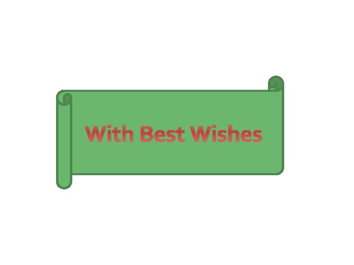 With Best Wishes 