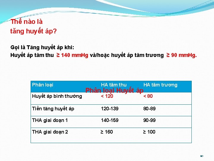 Thế nào là tăng huyết áp? Gọi là Tăng huyết áp khi: Huyết áp