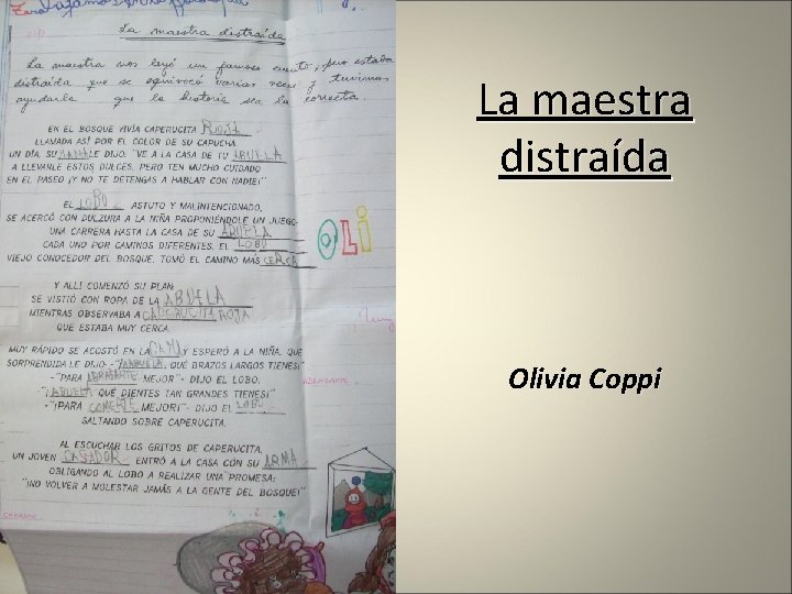 La maestra distraída Olivia Coppi 