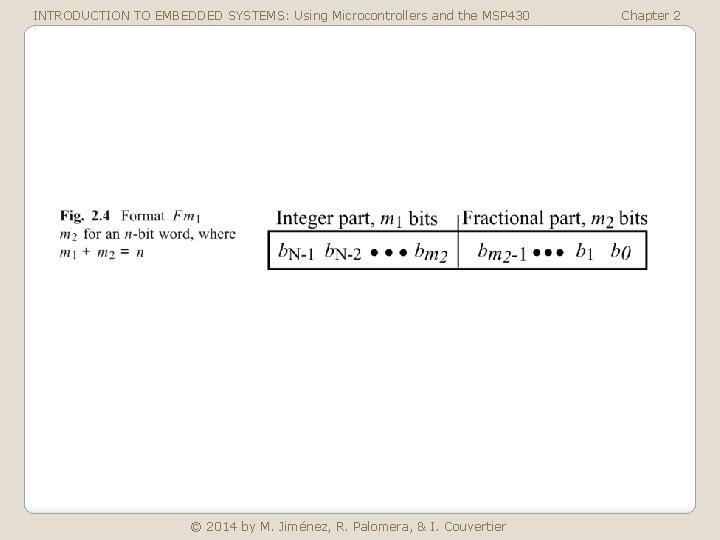 INTRODUCTION TO EMBEDDED SYSTEMS: Using Microcontrollers and the MSP 430 © 2014 by M. INTRODUCTION TO EMBEDDED SYSTEMS: Using Microcontrollers and the MSP 430 © 2014 by M.