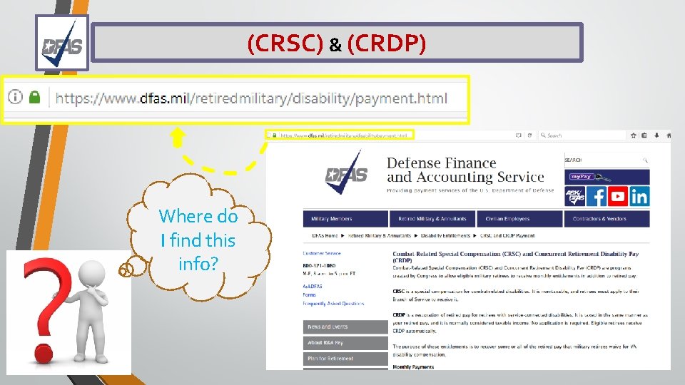(CRSC) & (CRDP) Where do I find this info? 