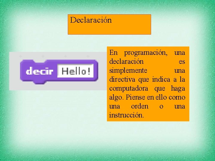 INTRODUCCIN DEL LENGUAJE DE PROGRAMACIN SCRATCH Elaborado por