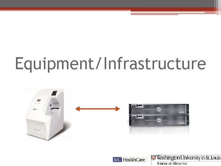 Equipment/Infrastructure 