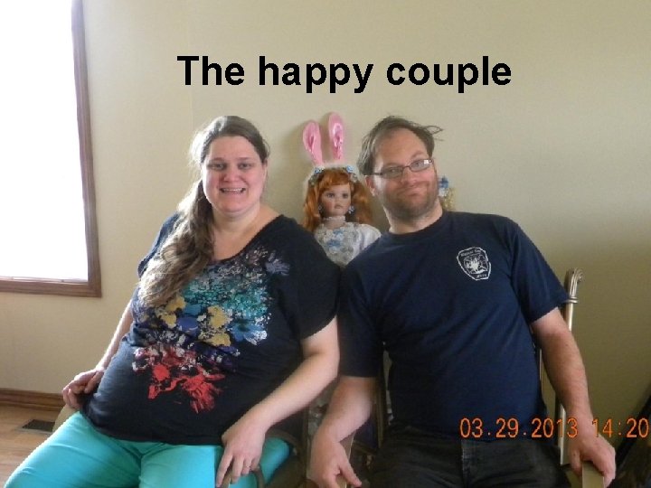 The happy couple 