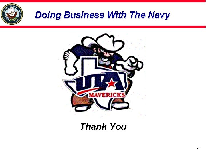 Doing Business With The Navy Thank You 37 