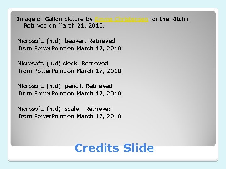 Image of Gallon picture by Emma Christensen for the Kitchn. Retrived on March 21,
