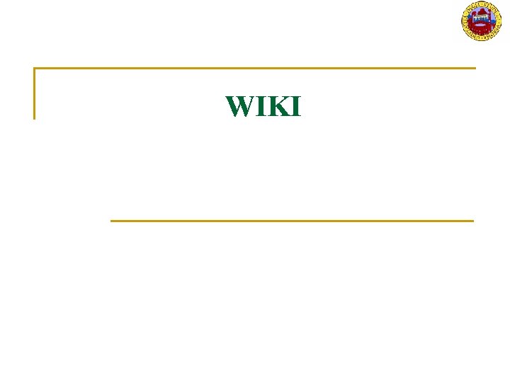 WIKI 