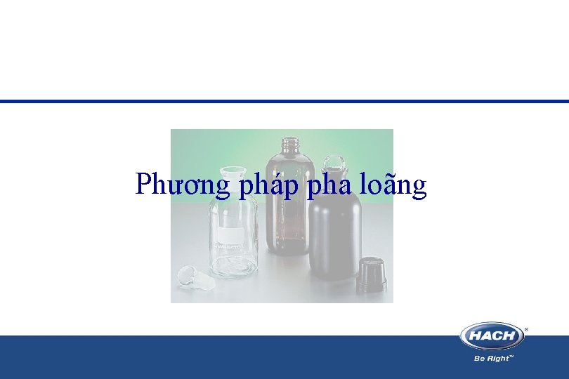 Phương pháp pha loãng 