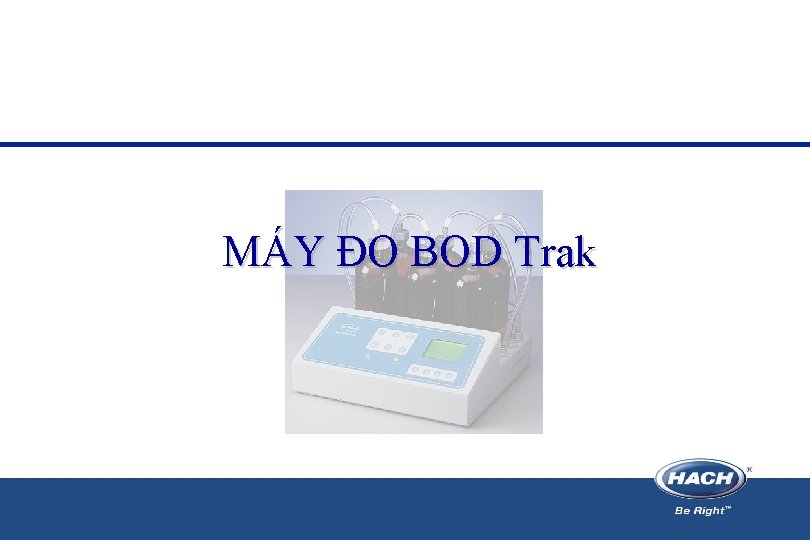 MÁY ĐO BOD Trak 