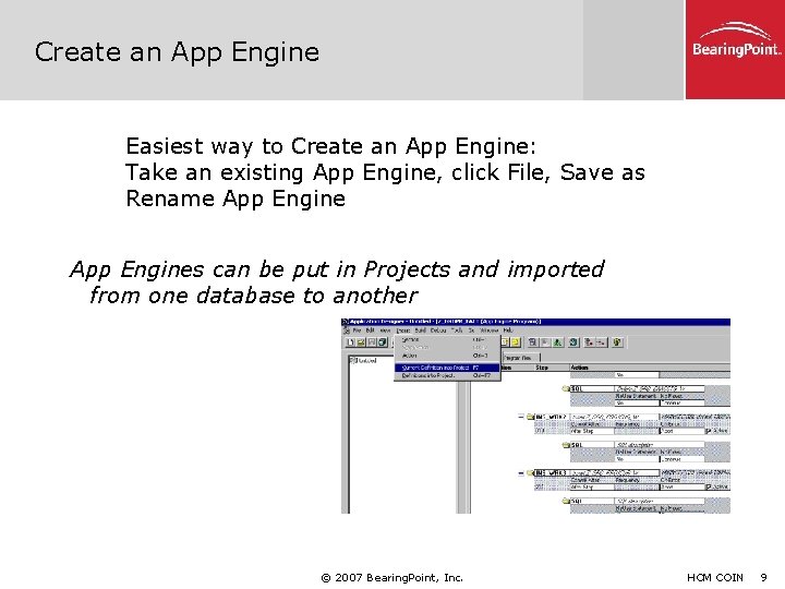Create an App Engine Easiest way to Create an App Engine: Take an existing