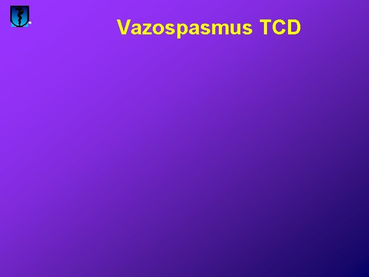 Vazospasmus TCD 