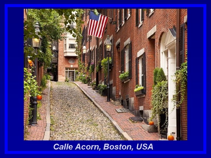 Calle Acorn, Boston, USA 