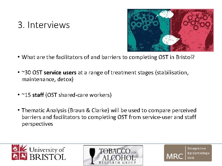 Facilitators of and Barriers to Completing Opioid Substitution