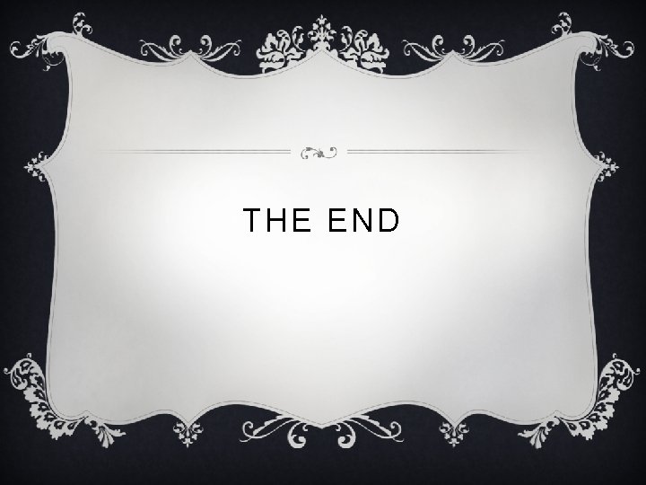 THE END 