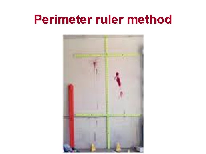 Perimeter ruler method Perimeter ruler method