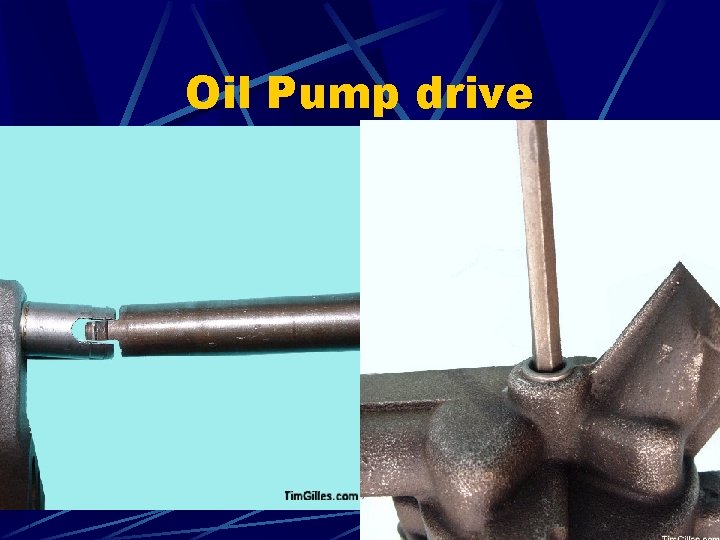 Oil Pump drive 