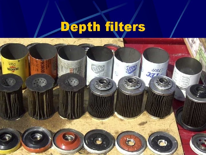 Depth filters 