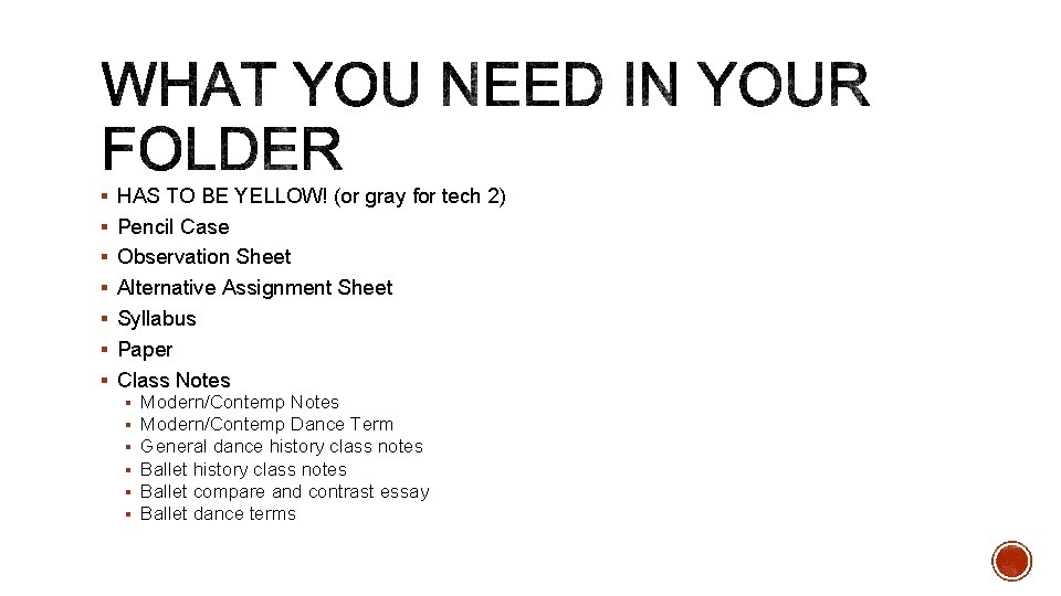 § HAS TO BE YELLOW! (or gray for tech 2) § Pencil Case §