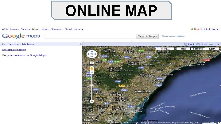 ONLINE MAP 