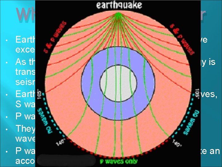 Why Earthquakes Occur • • • Earthquakes occur because stress forces have exceeded the