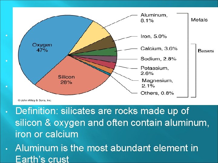 Earth’s Interior • • • Earth can be divided into 3 main layers: the