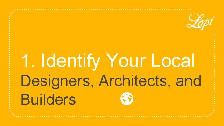 Step by Step Guide for Architect Lunch Learns