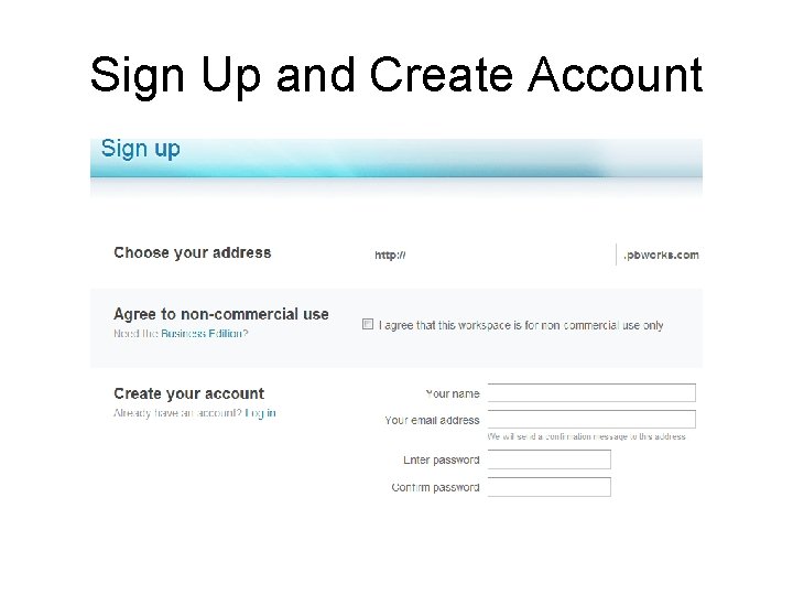 HOW TO CREATE A PB WORKS WIKI Prepared